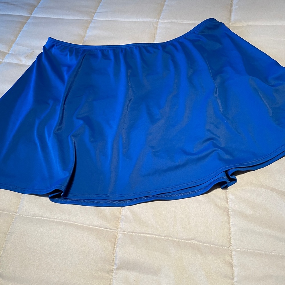 Women's Blue Swim Skirt